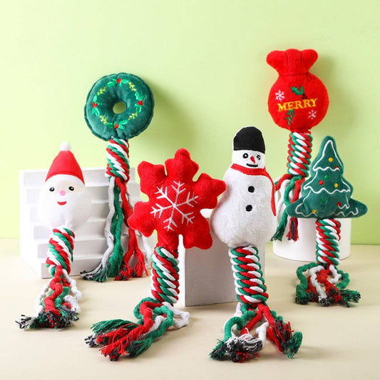 Cheerhunting - Holiday Tug Rope Toy