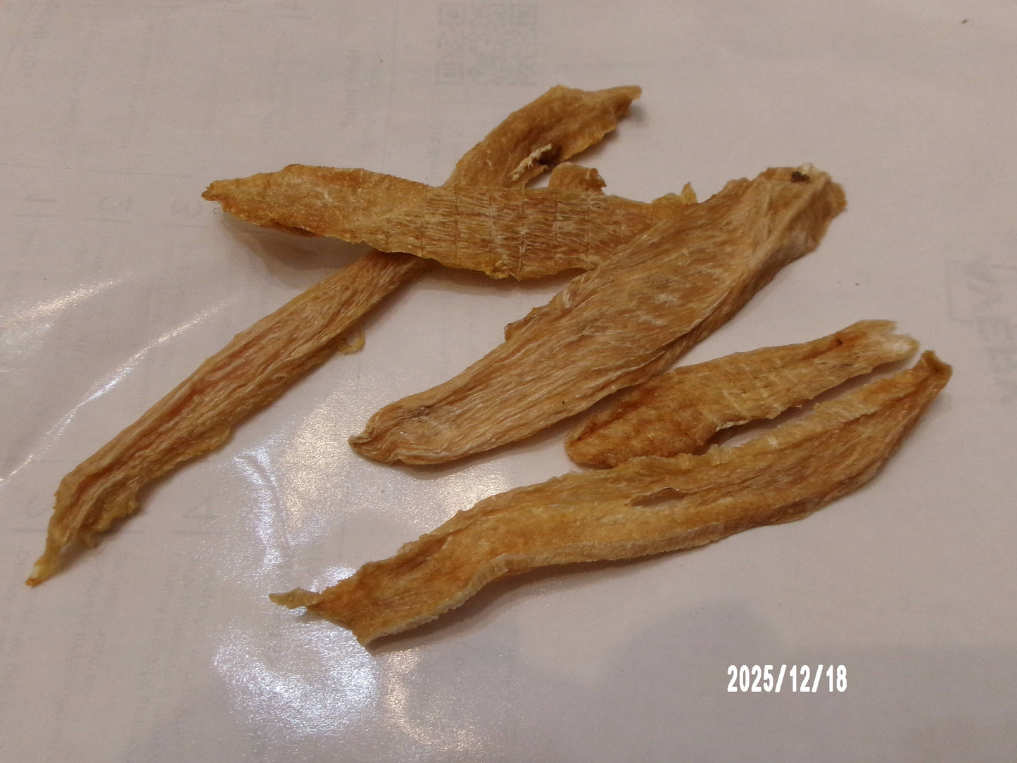 Chicken Crisps/Dehydrated Breast Strips/2oz.