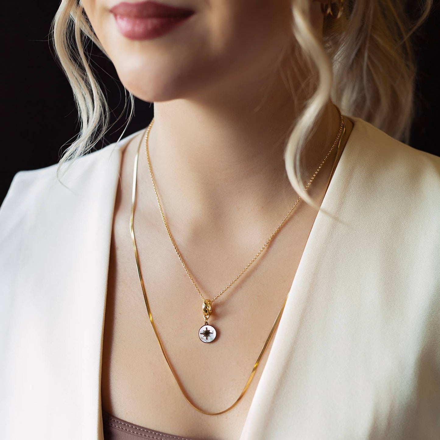 Star Charm, Mother of Pearl | Charm Bar | Bag Charm