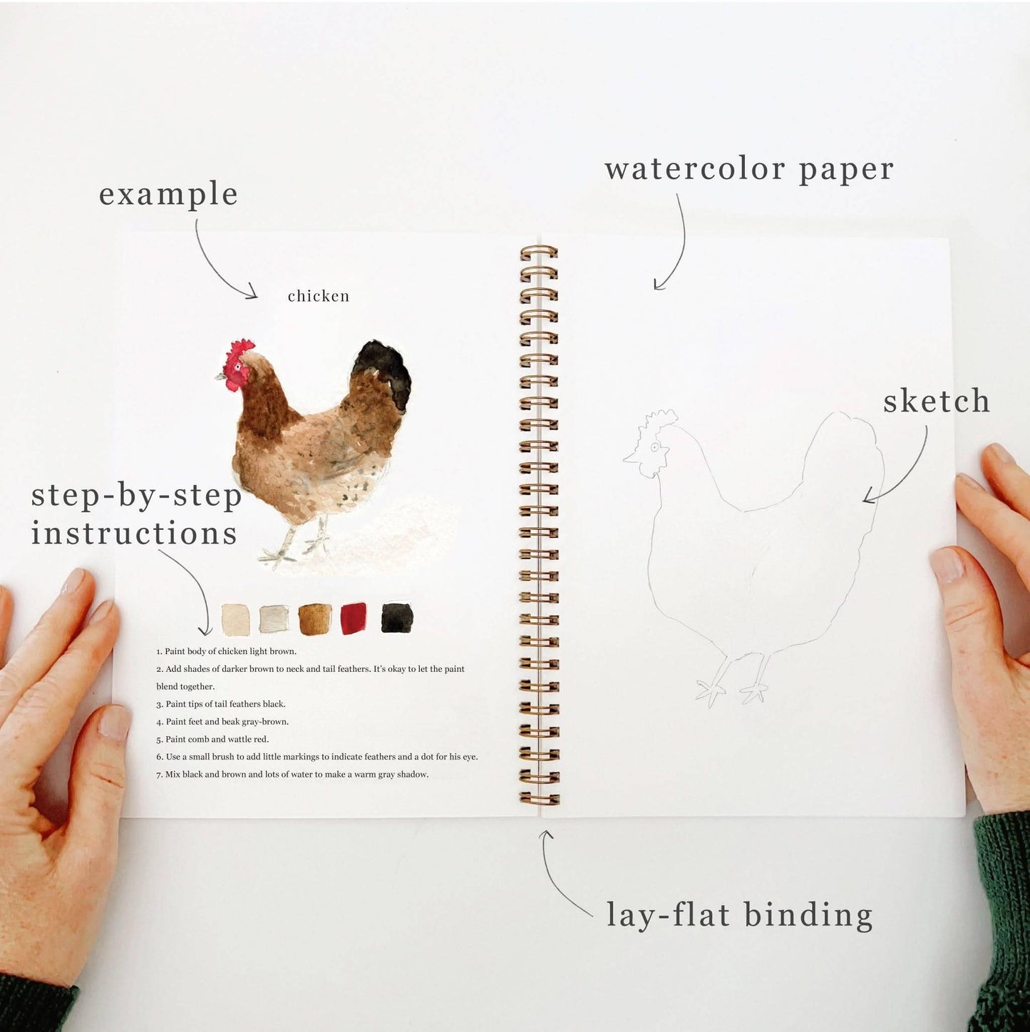 watercolor workbook