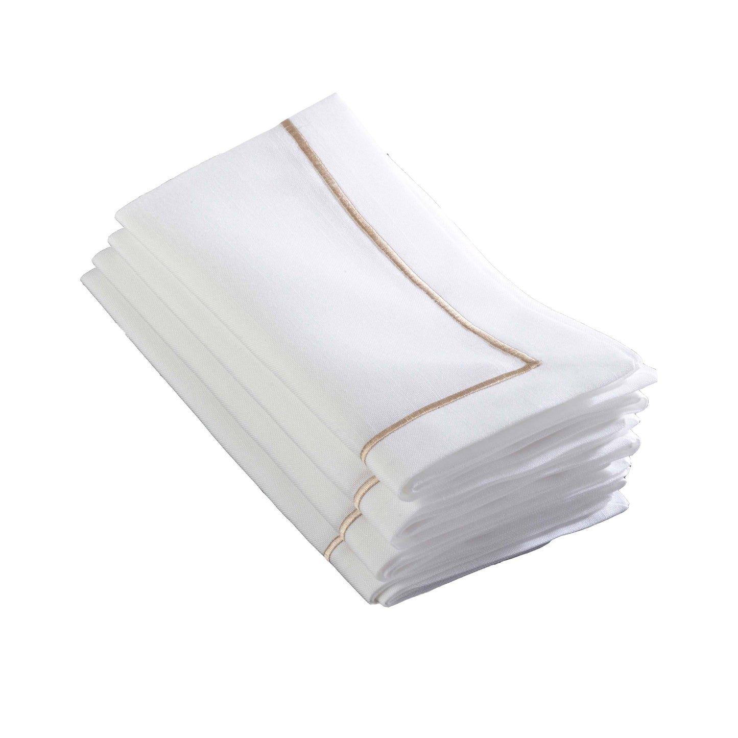 Embroidered Line Design Napkin