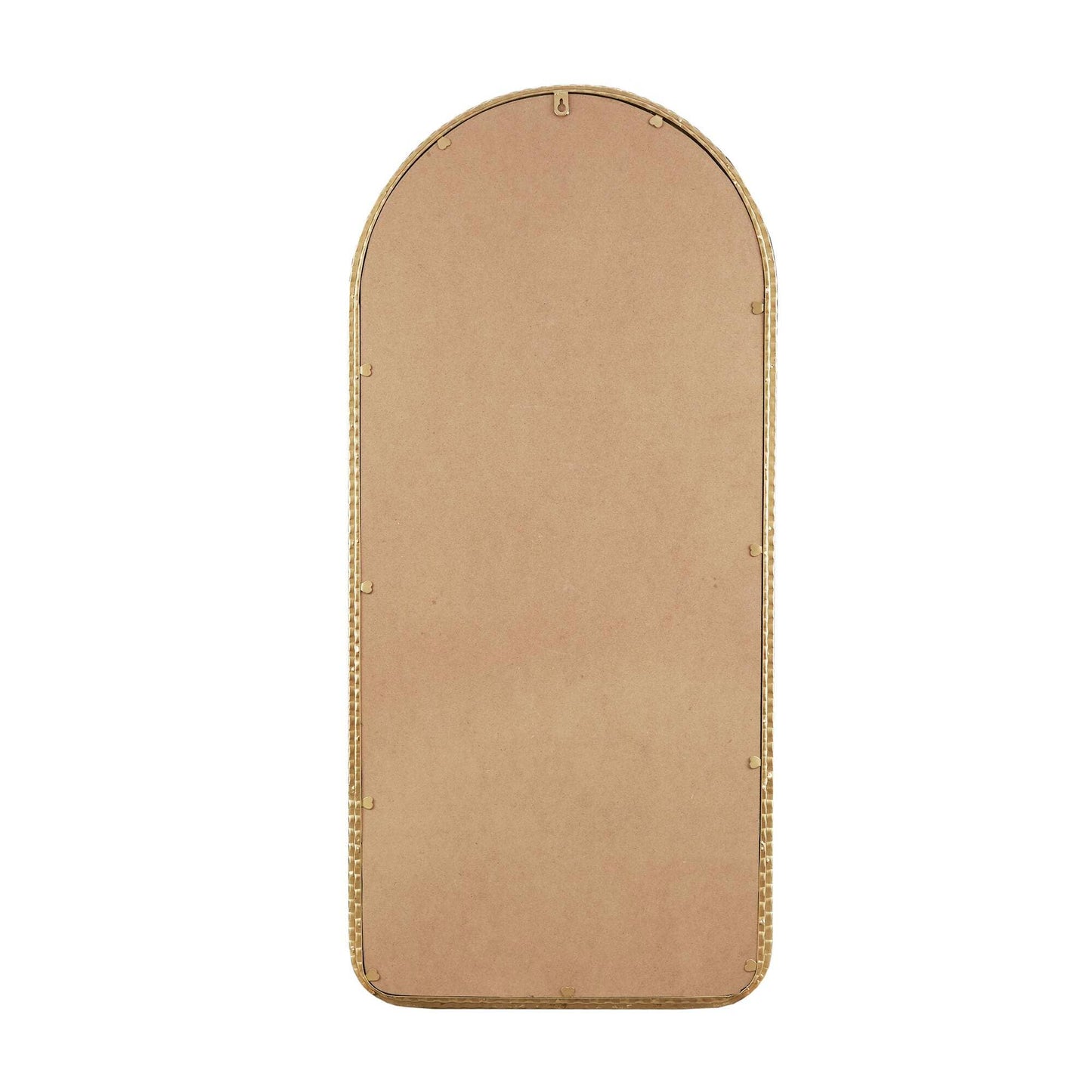 Gold Metal Arched Wall Mirror Home Decor Accents