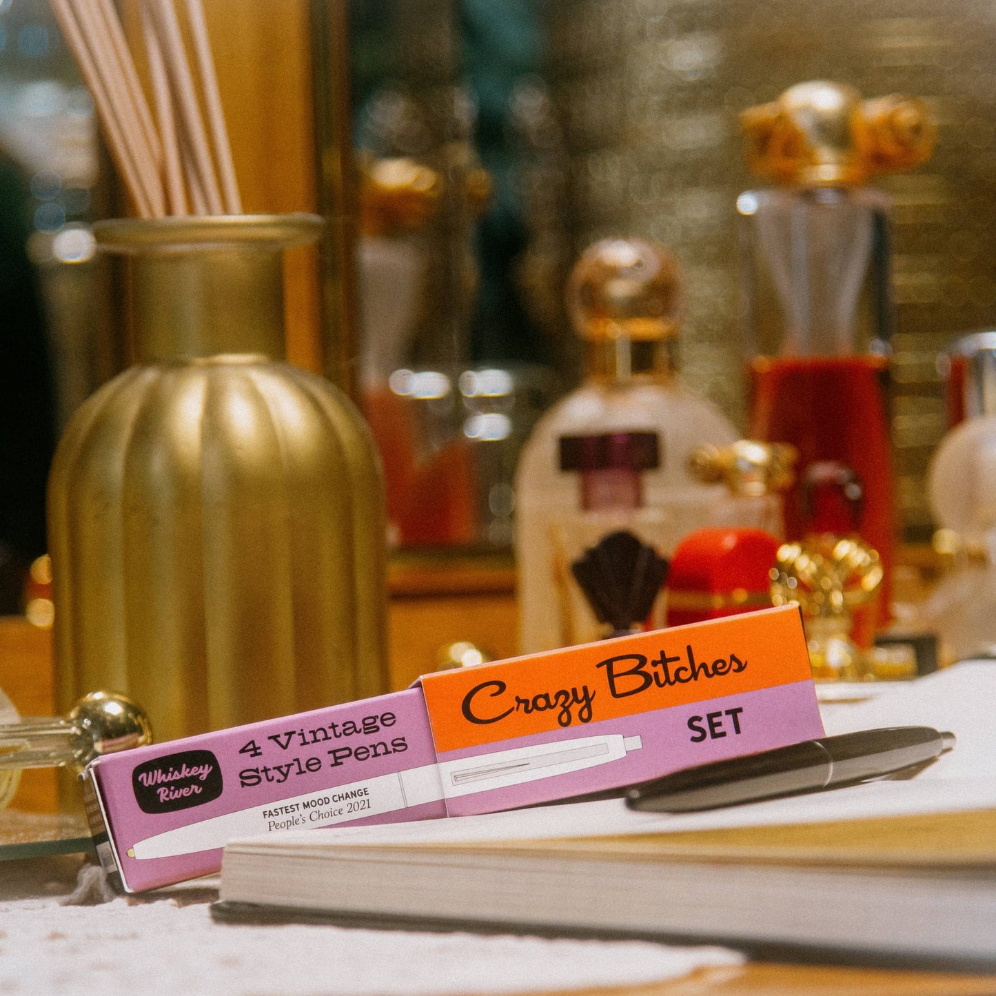 Crazy Bitches Awards Pen Set | Funny Pens