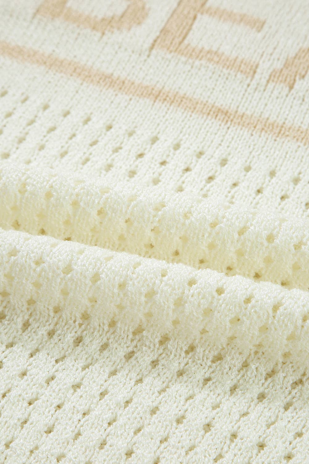 BEACH Hollow Out Knitted Lightweight Dolman Sweater (S-XL)