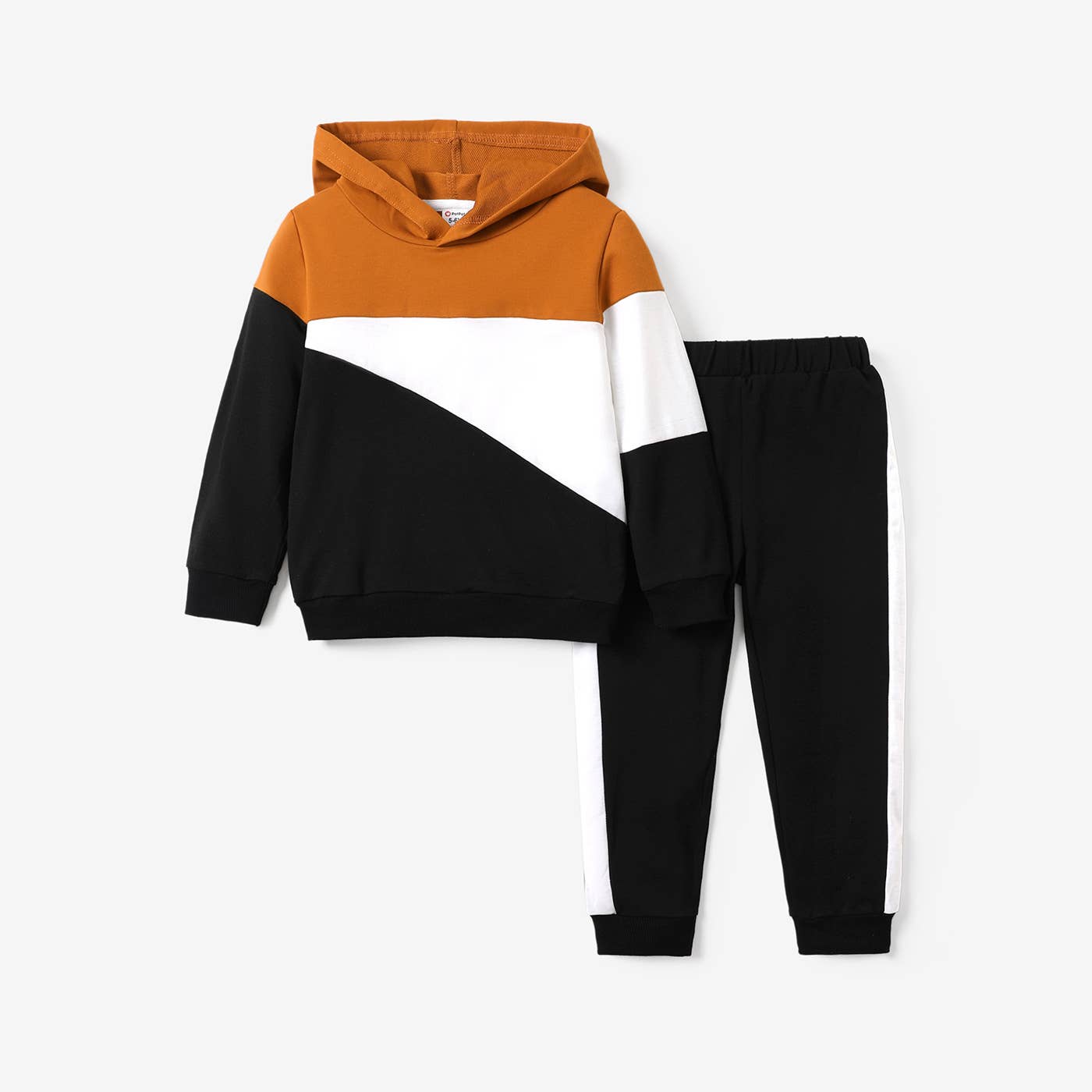Kid Boy 2pcs Hoodie Sweatshirt and Pants Set/ Casual Shoes
