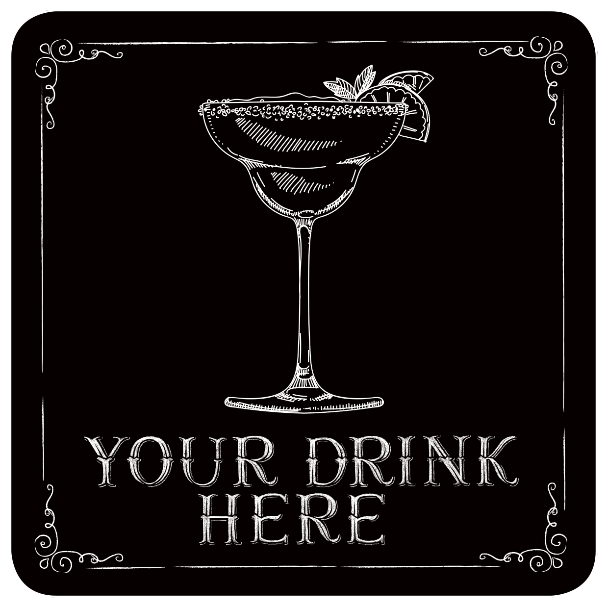 This Drink's on Me Coasters (Set of 8)
