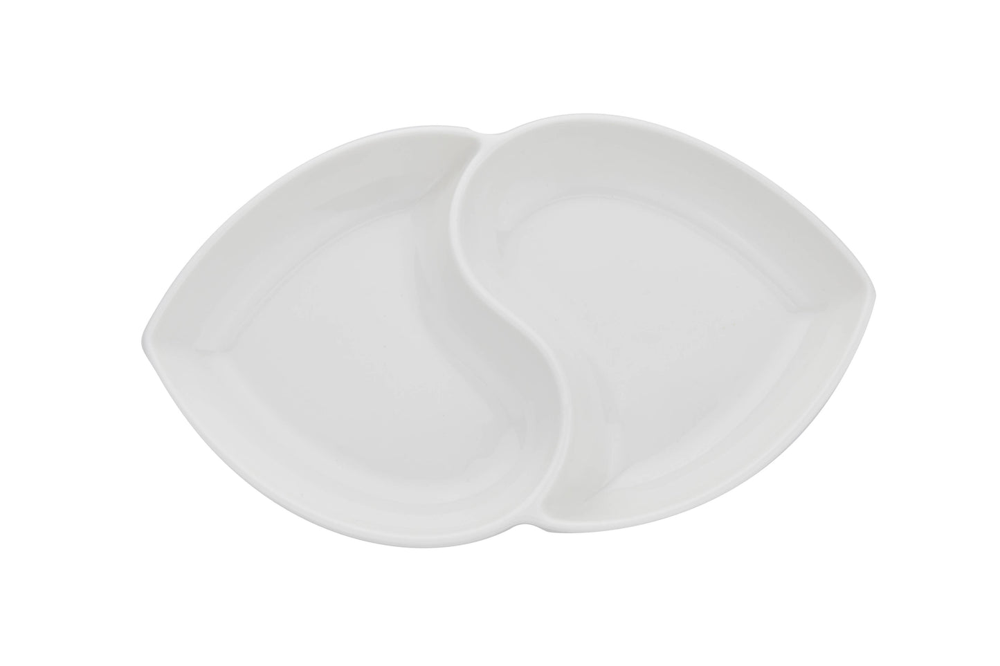 Heart Shaped Tray 2 Section - Valentine's Day - Holiday