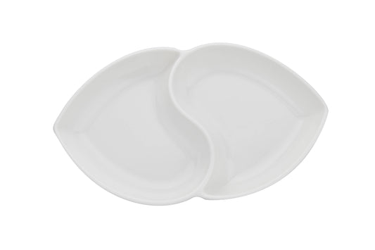 Heart Shaped Tray 2 Section - Valentine's Day - Holiday