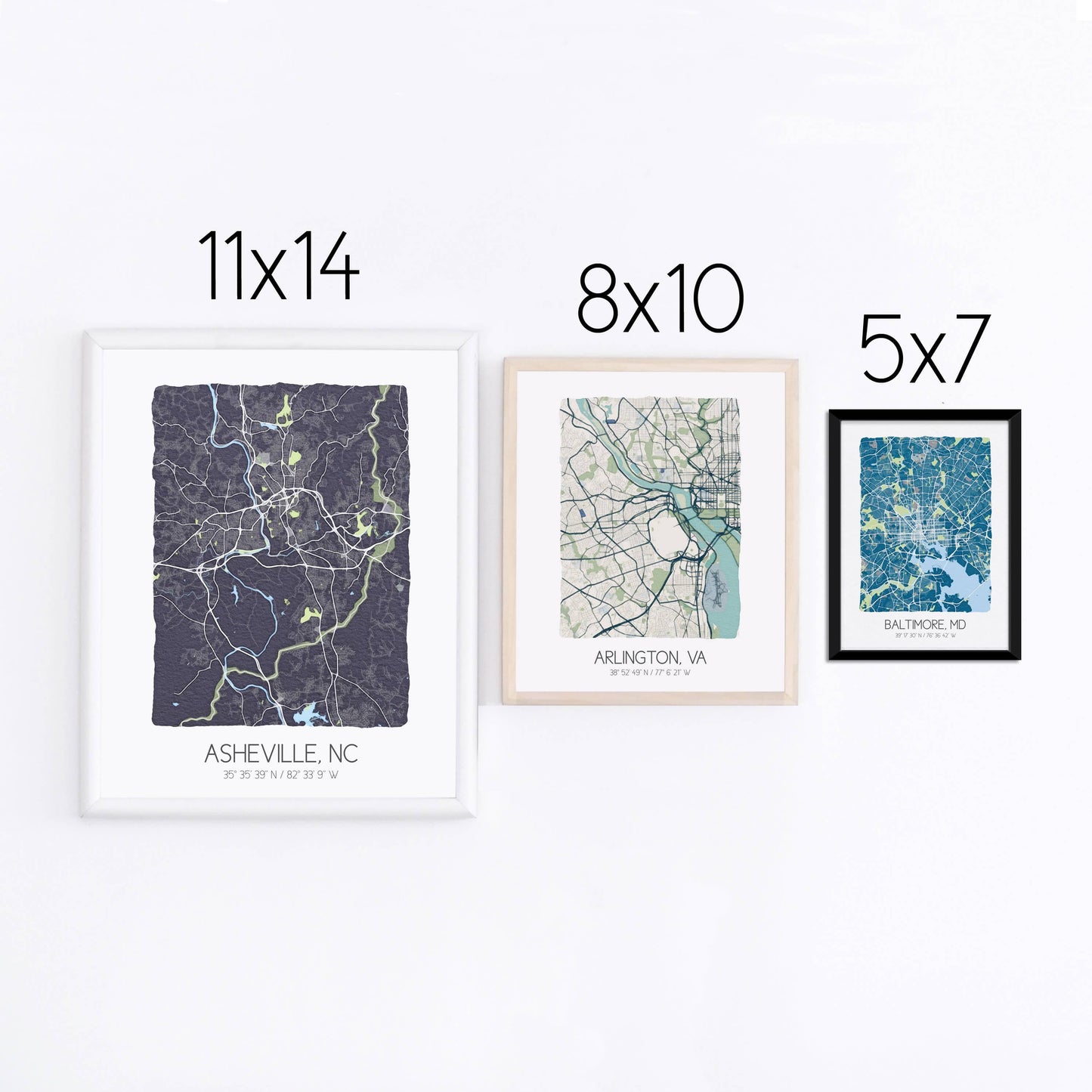 Wendell City Map Print -