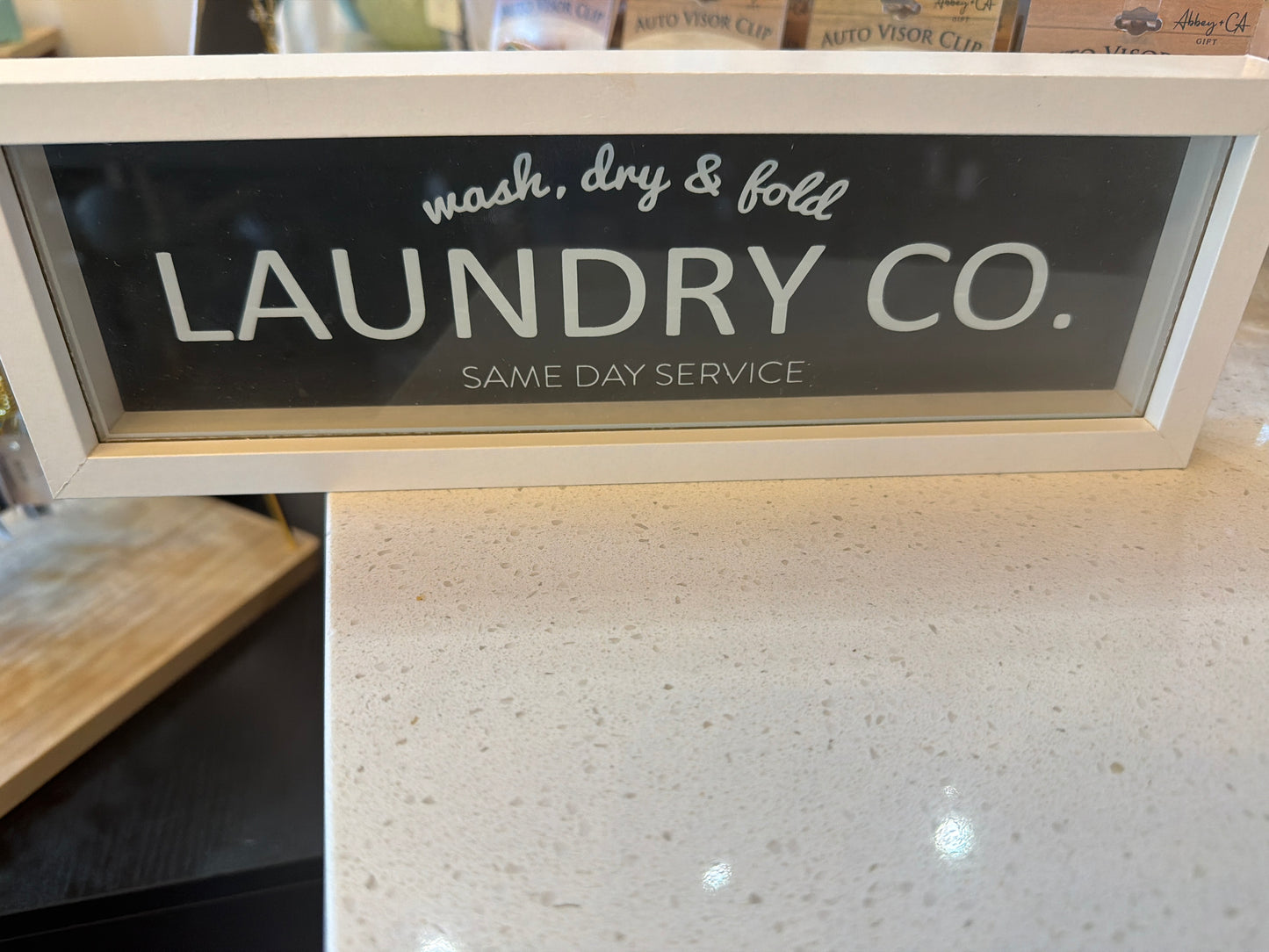 Laundry Sign