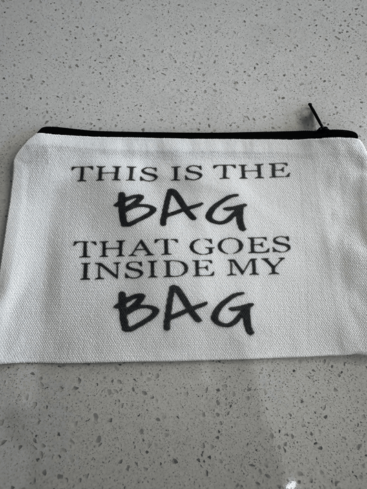 This is the Bag Makeup Bag