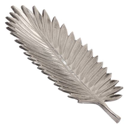 Tropical Leaf Aluminum Tray