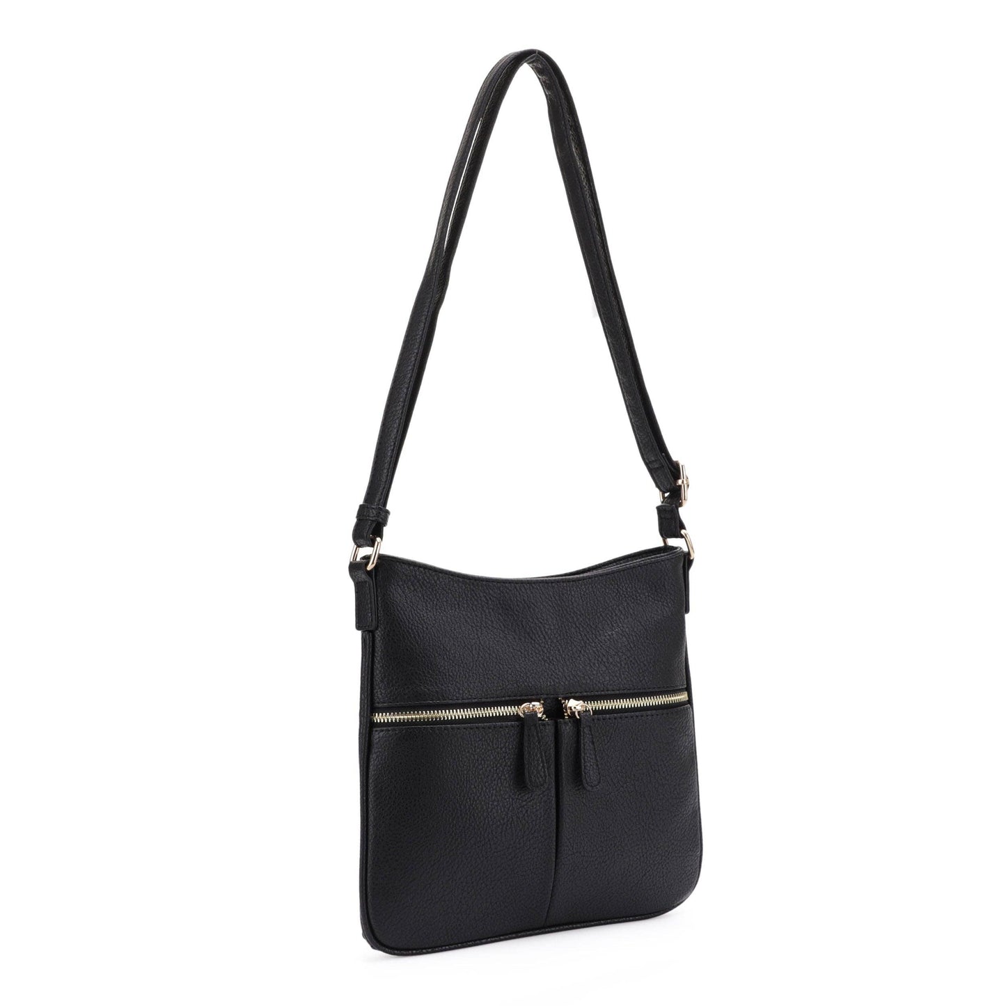 FC19547 Double Front Pocket Crossbody Bag