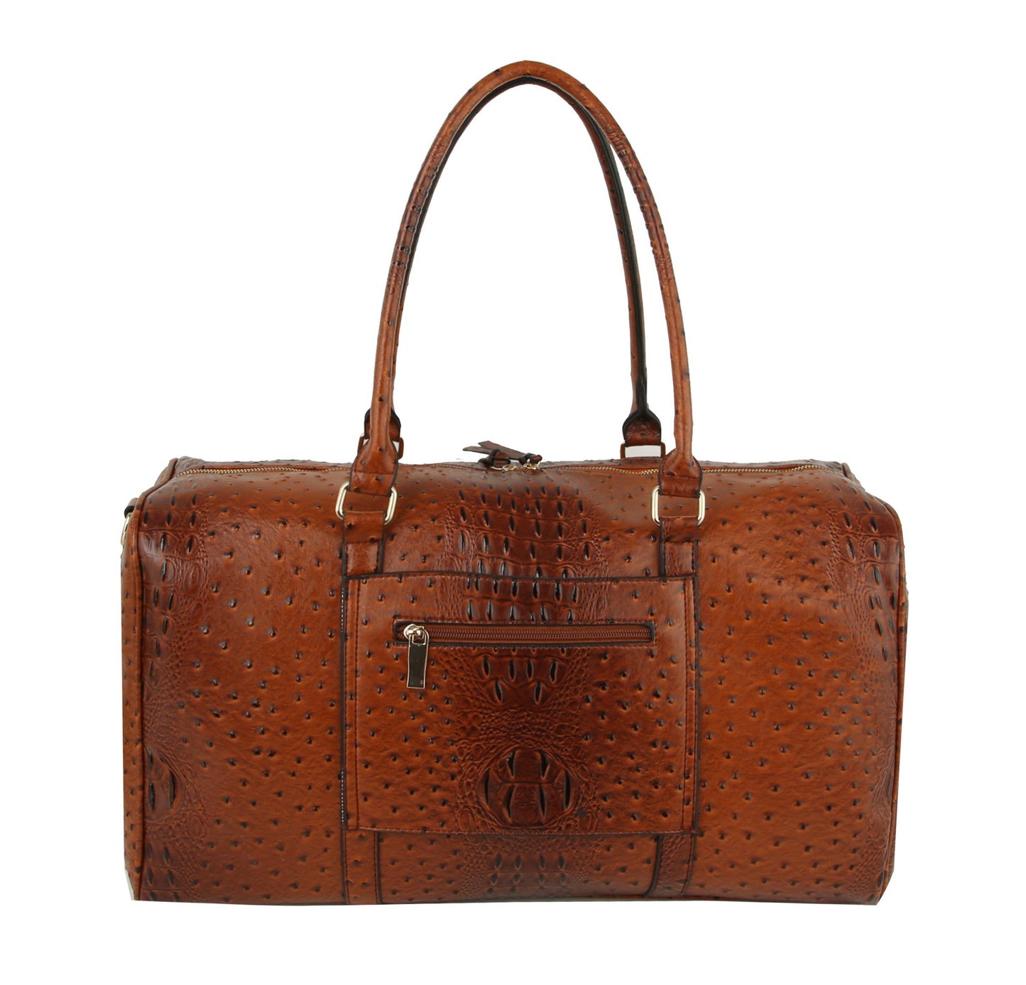 Ostrich Croc Duffle Bag