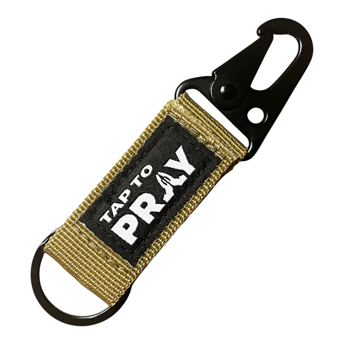 Tap To Pray™ - Tactical Carabiner Keychain