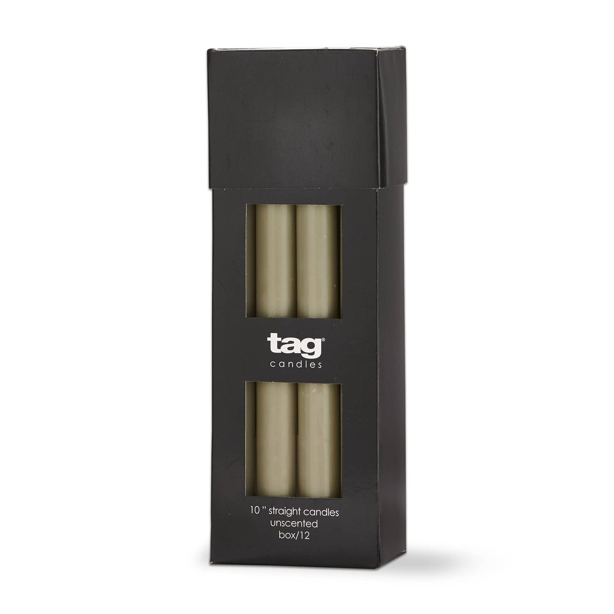 Color Studio 10" Straight Candle Sage Wax Everyday