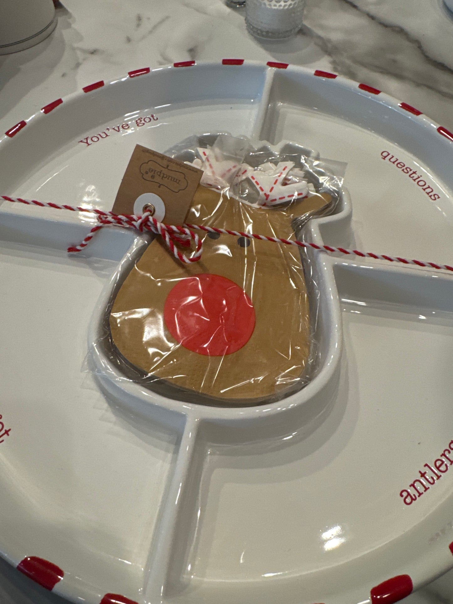 Mudpie Reindeer or Cookie Platter