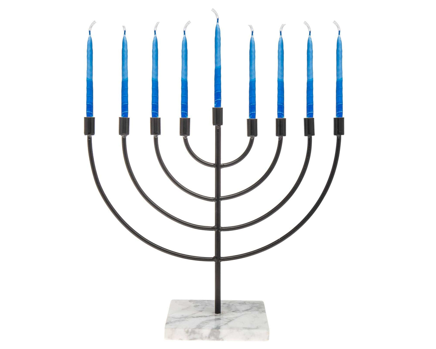 Godinger Wire Menorah with Swirl Base - Chanukah