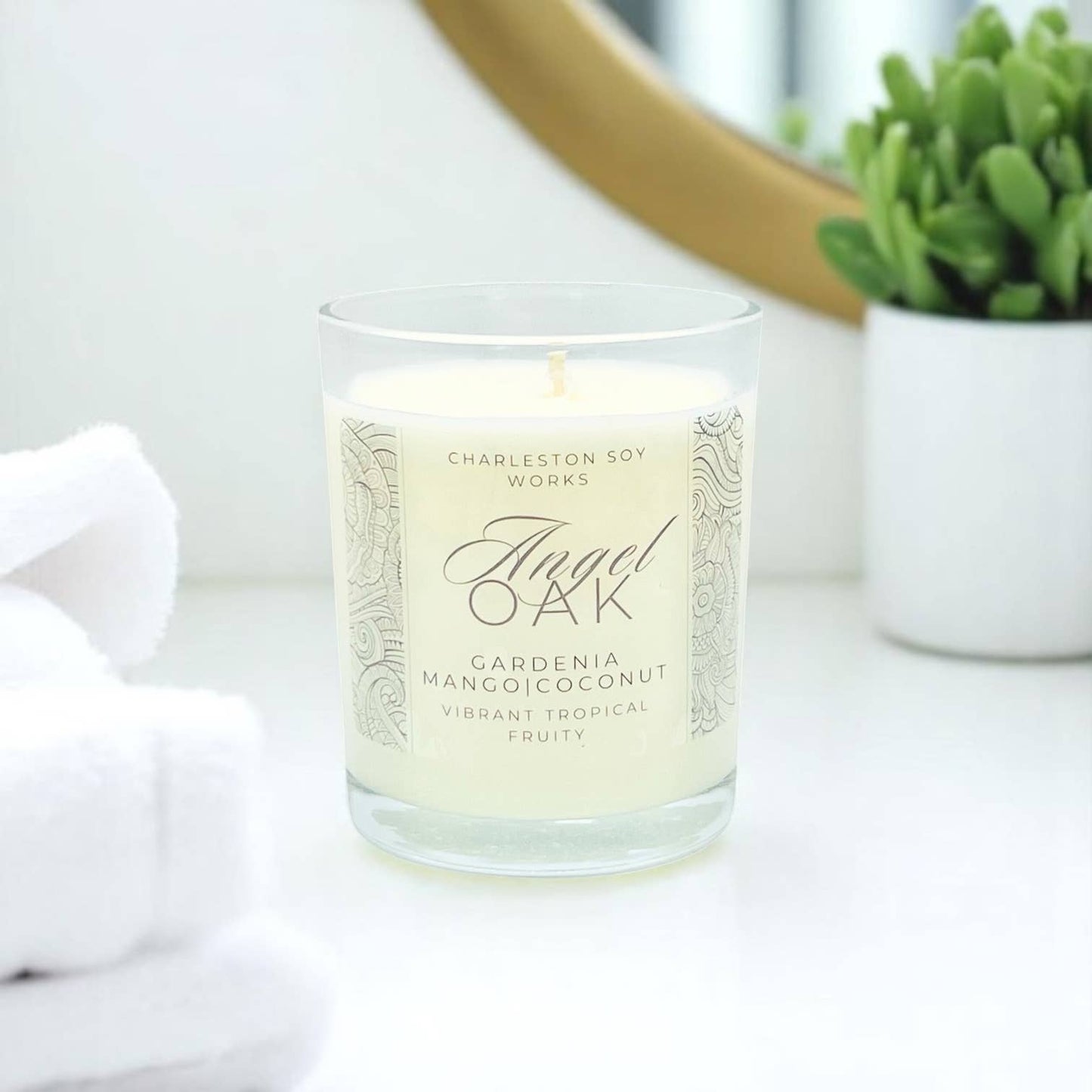 Angel Oak Lotion Candle Charleston SC