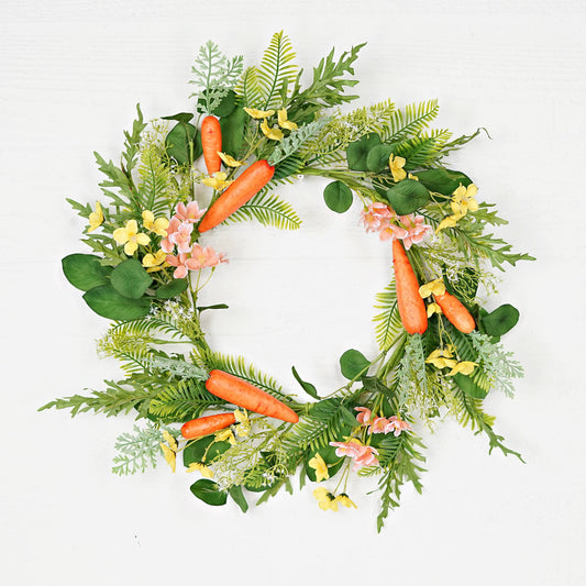 Wreath-Spring Carrot Garden