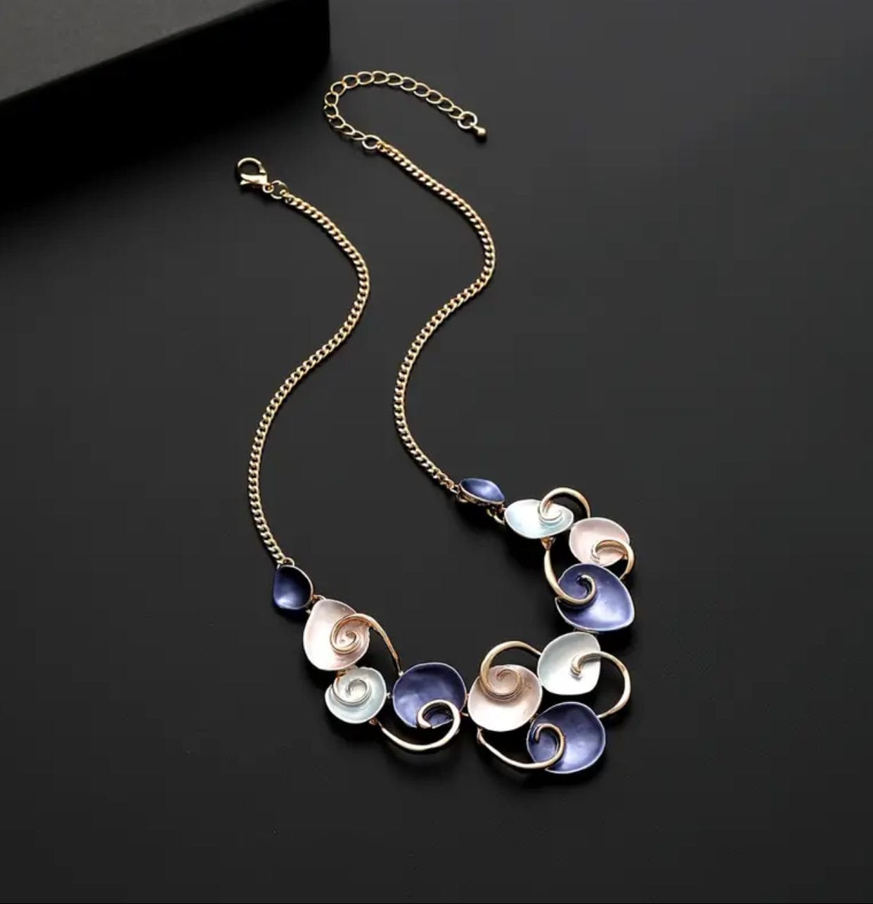Elegant Shells and Swirls Necklace
