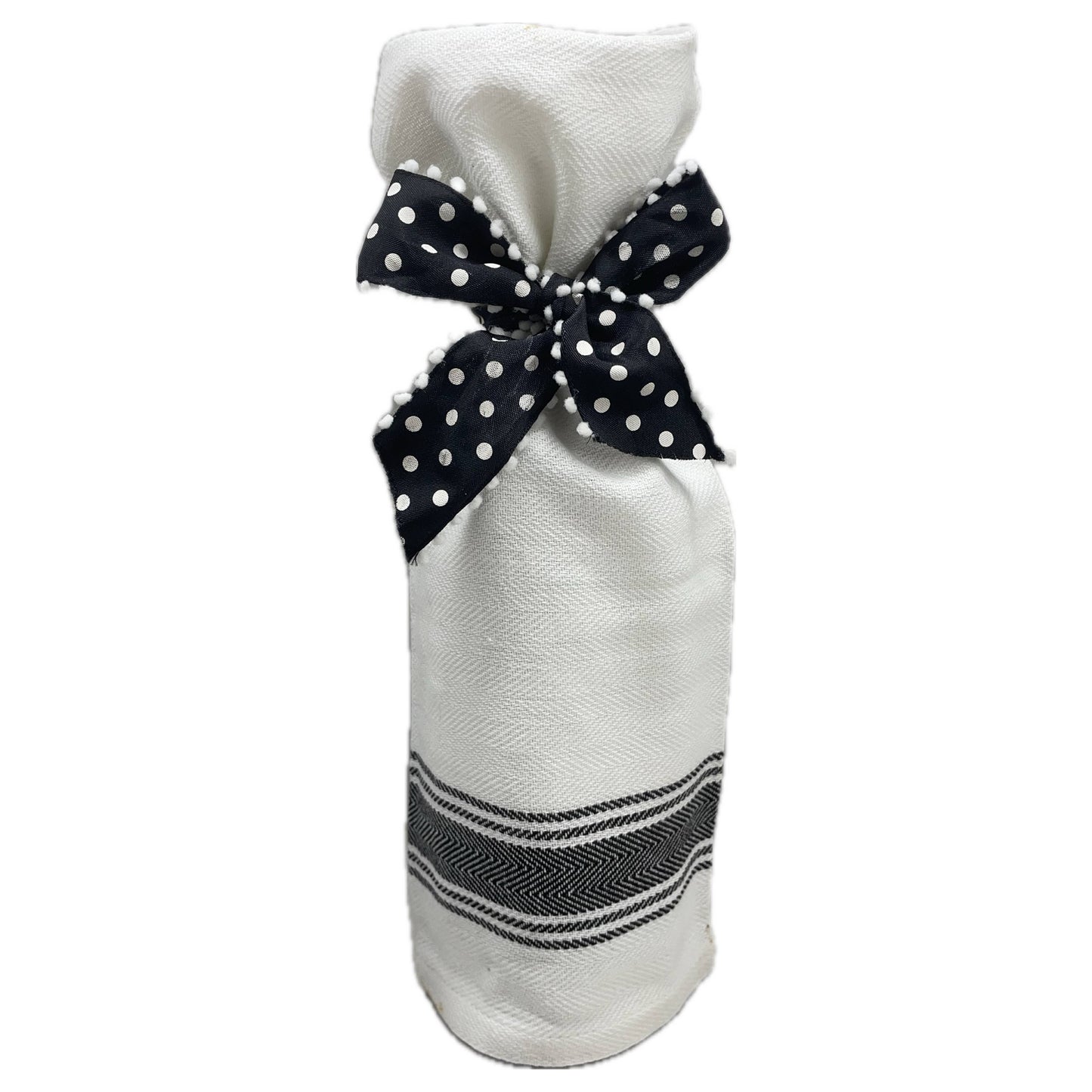 BB-A-111 White Kitchen Towel "A good friend knows..."