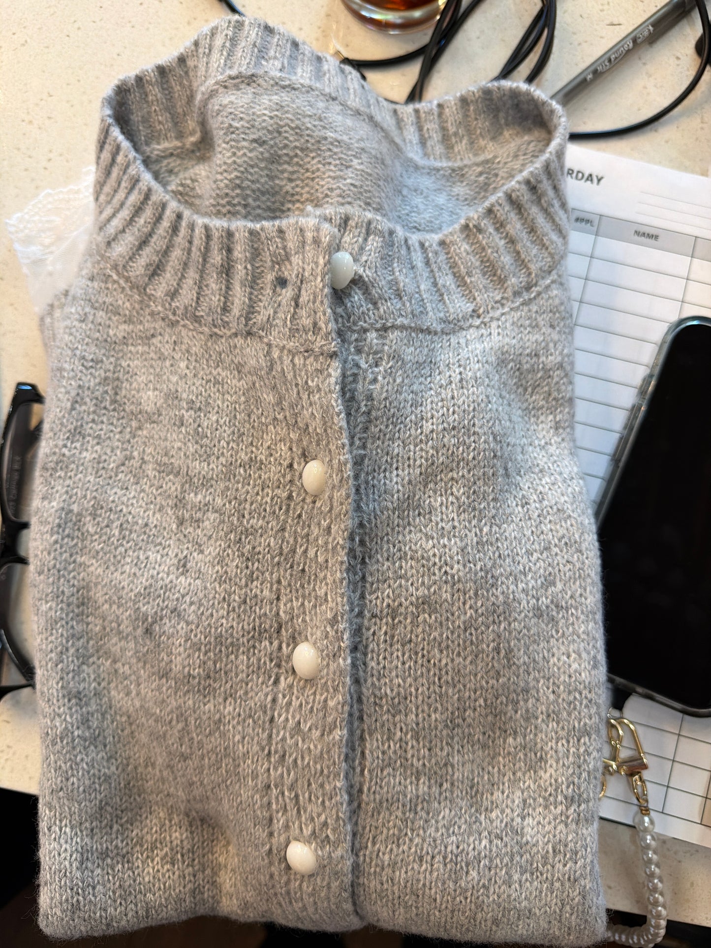 Gray Sweater