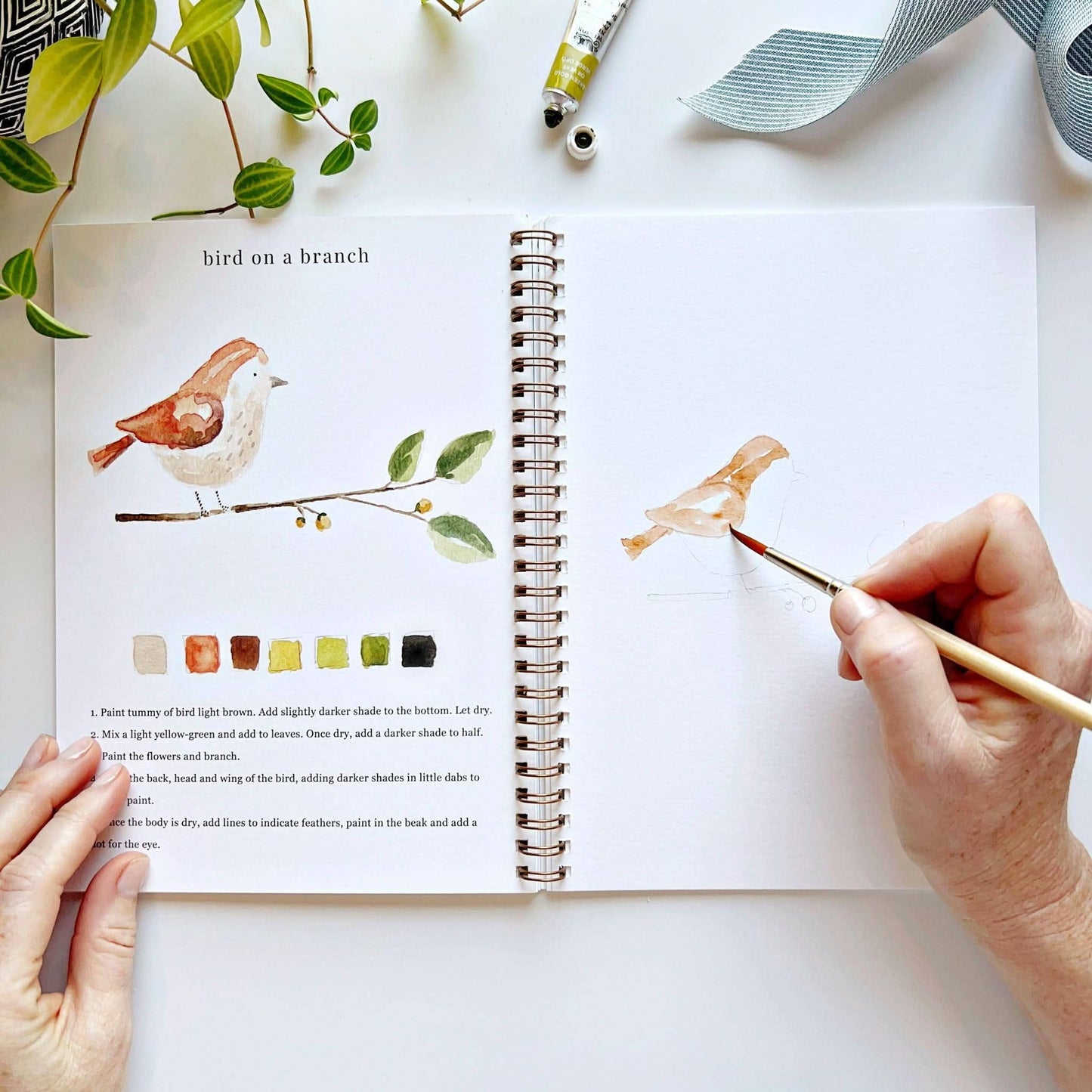 watercolor workbook