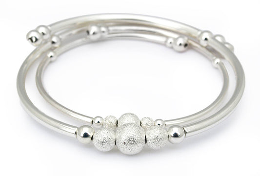 Silver Mother Daughter Bracelets SMALL ONLY