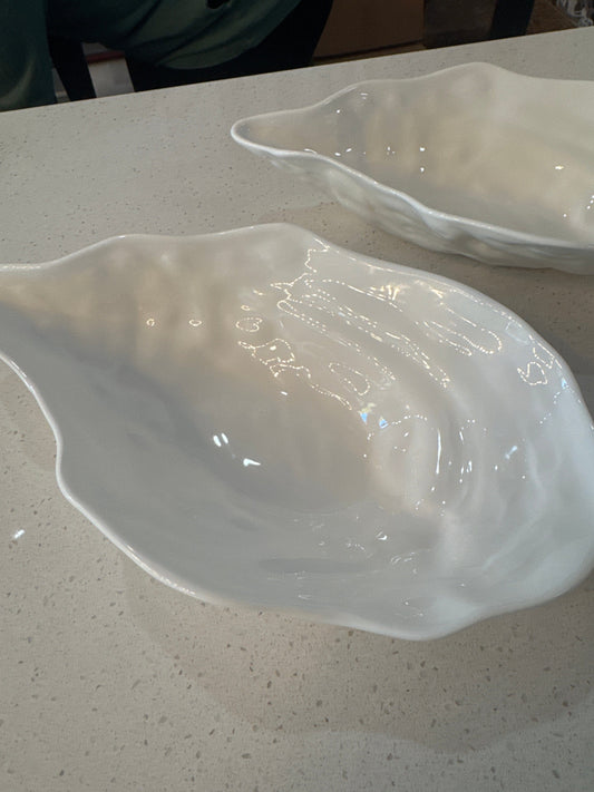 White Oyster Dish