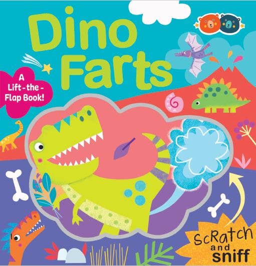 Scratch 'n Sniff Book - Dino Farts