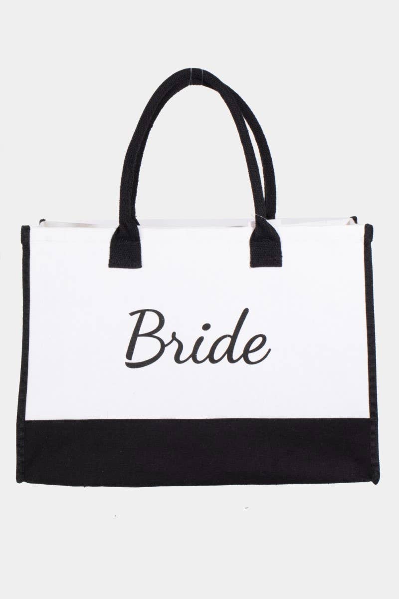 Bride Canvas Tote Bag