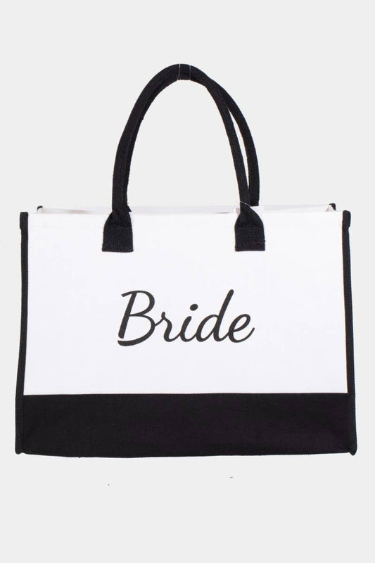 Bride Canvas Tote Bag