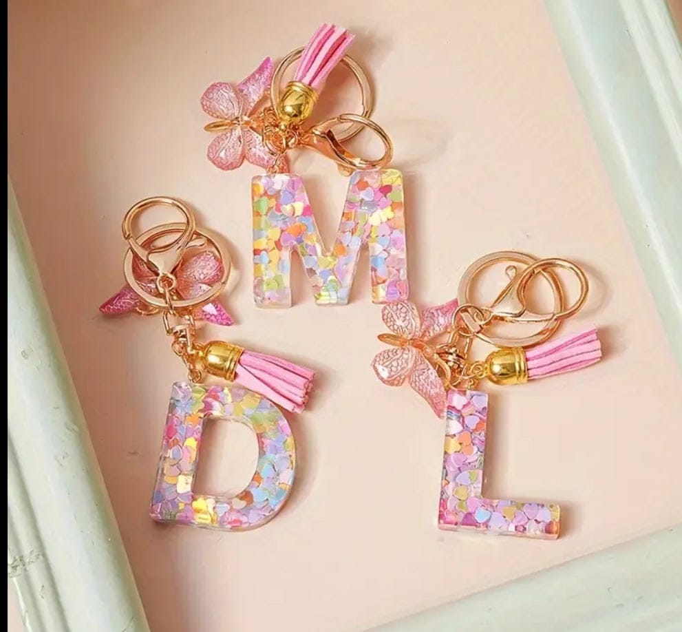Initial Key Ring/Purse Clip