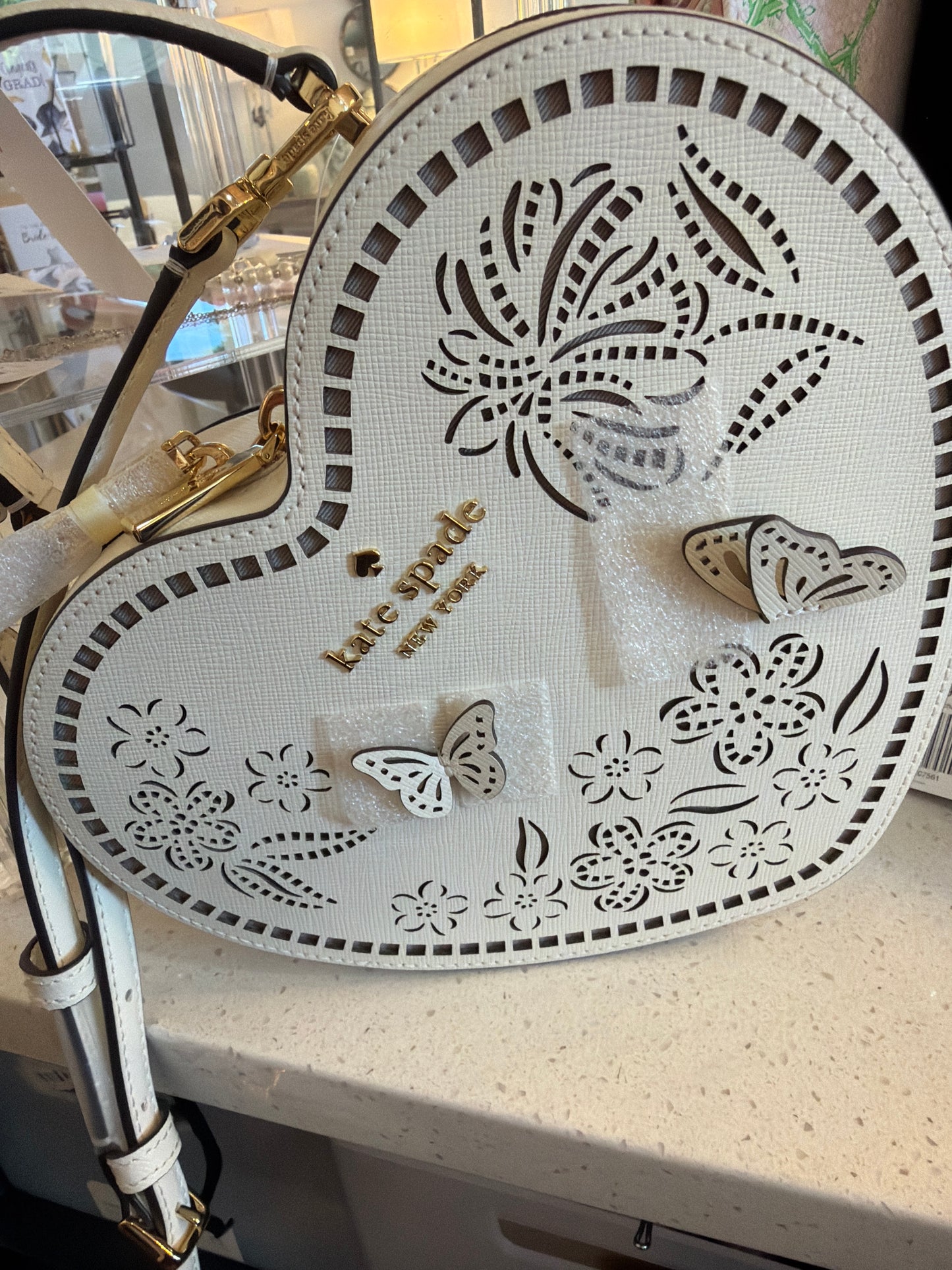 Kate Spade Butterfly Heart Purse