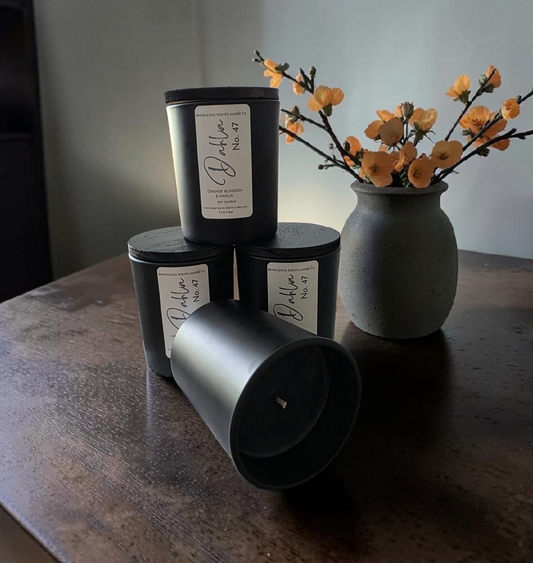 Dahlia No.47-5oz Black Jar