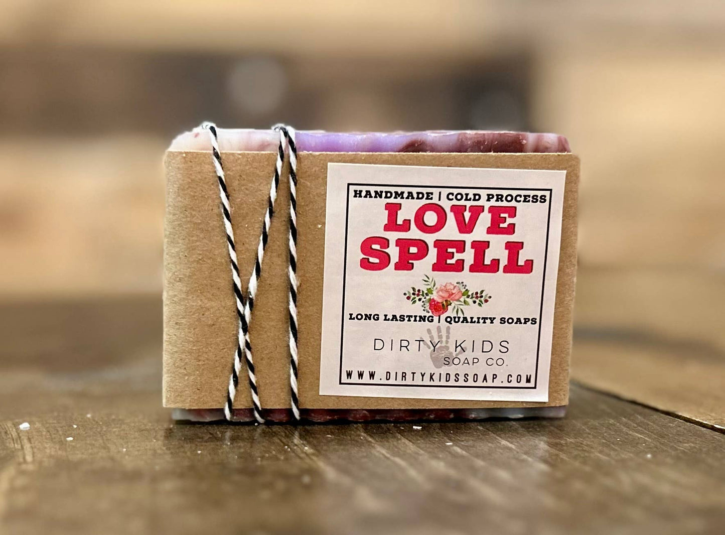 LOVE SPELL BAR SOAP / COLD PROCESS / MOISTURIZING
