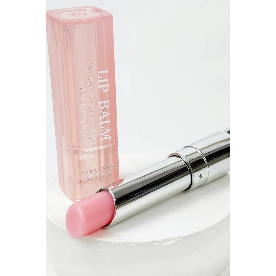 Pink Tone Case Lip Balm with Scents
