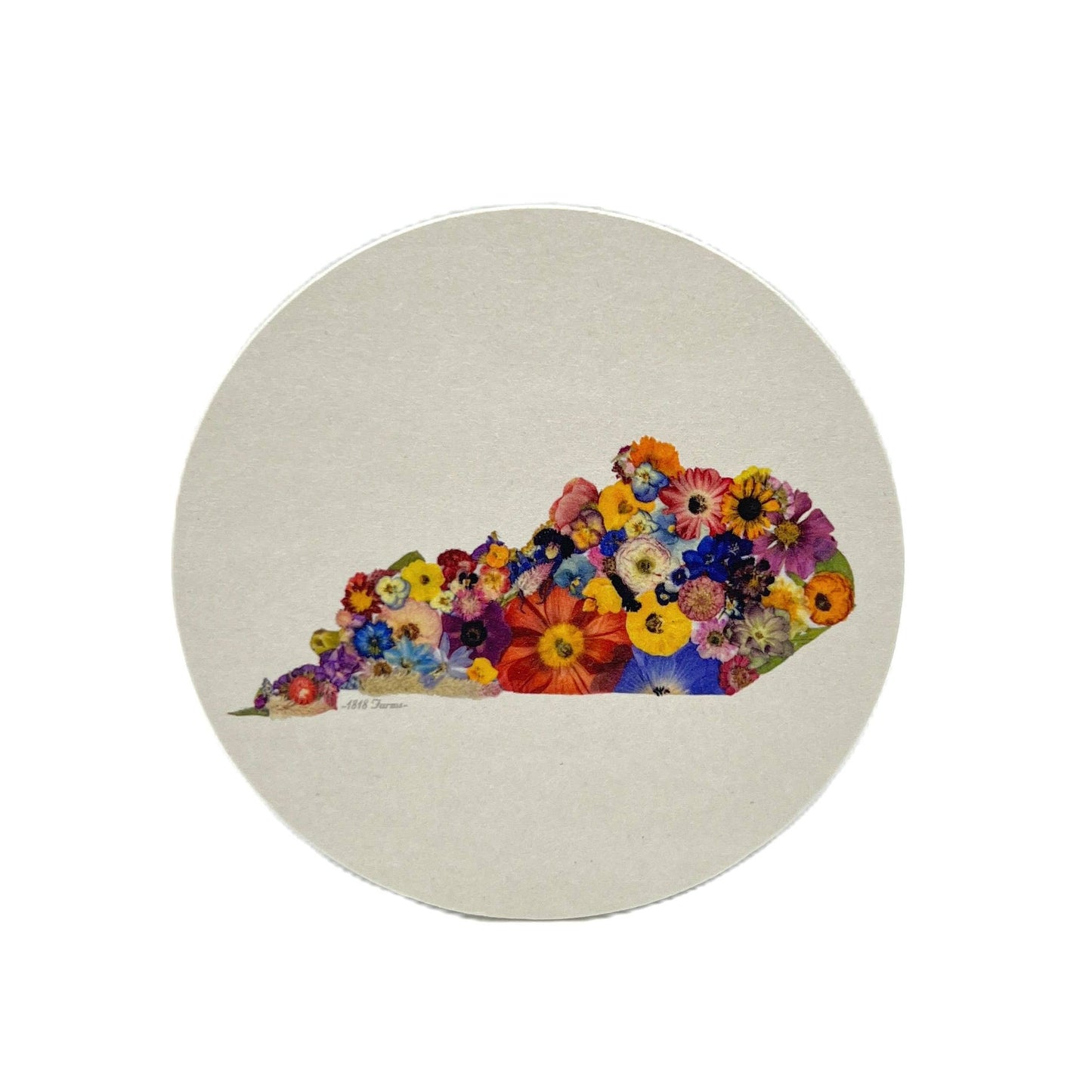 "Where I Bloom" State Coasters- Set of 6
