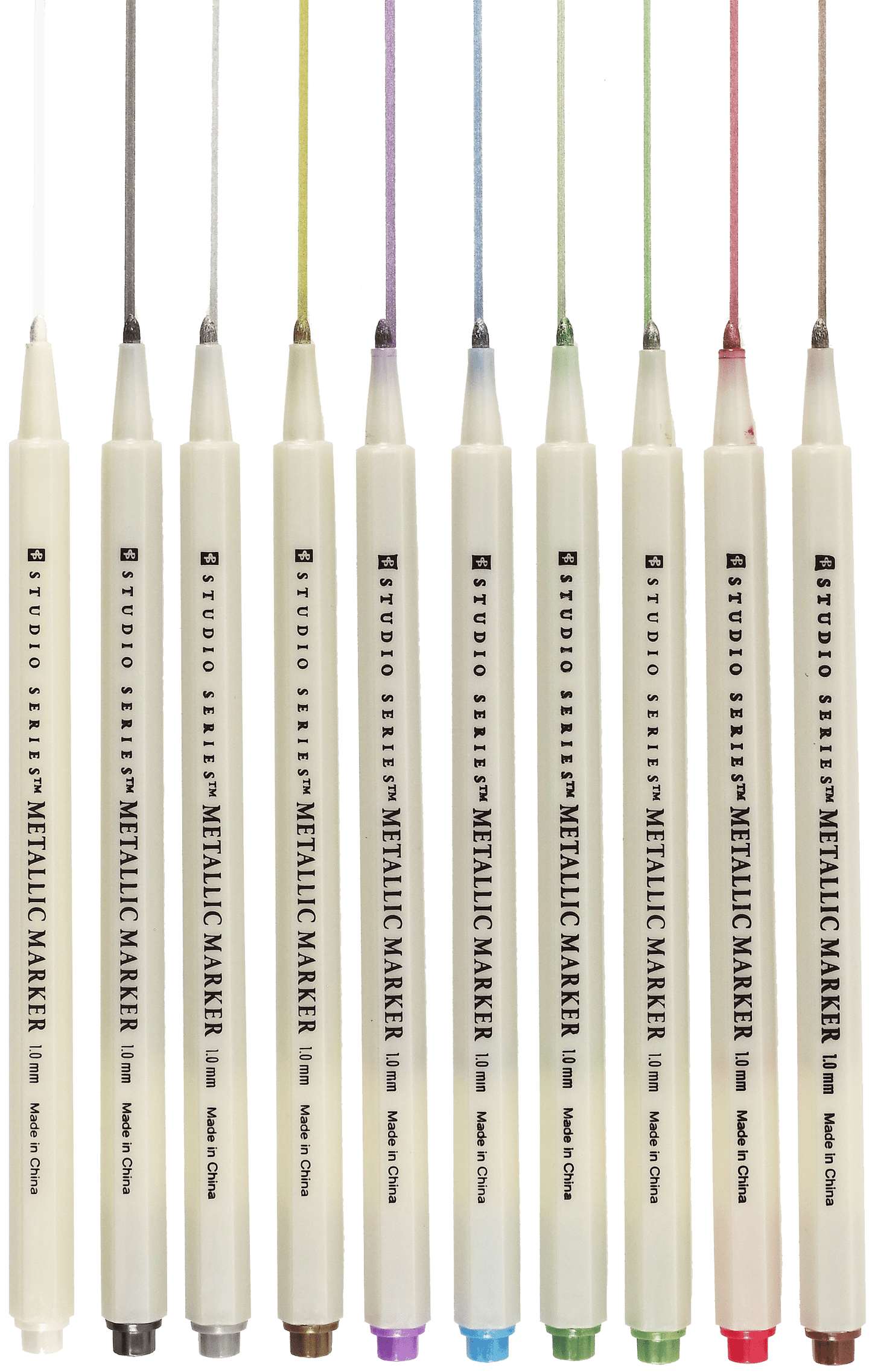 Studio Series Metallic Markers (set of 10)