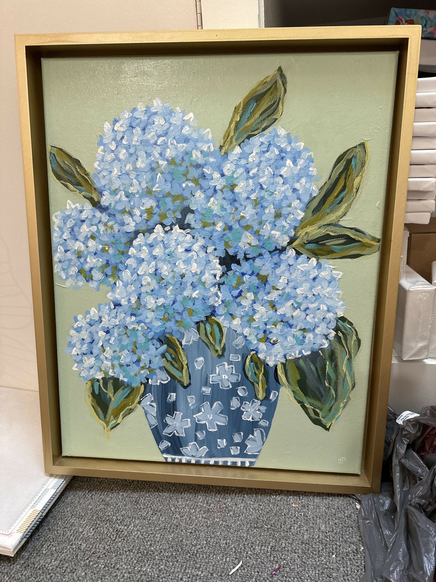 Pierce Paints original framed 16x20