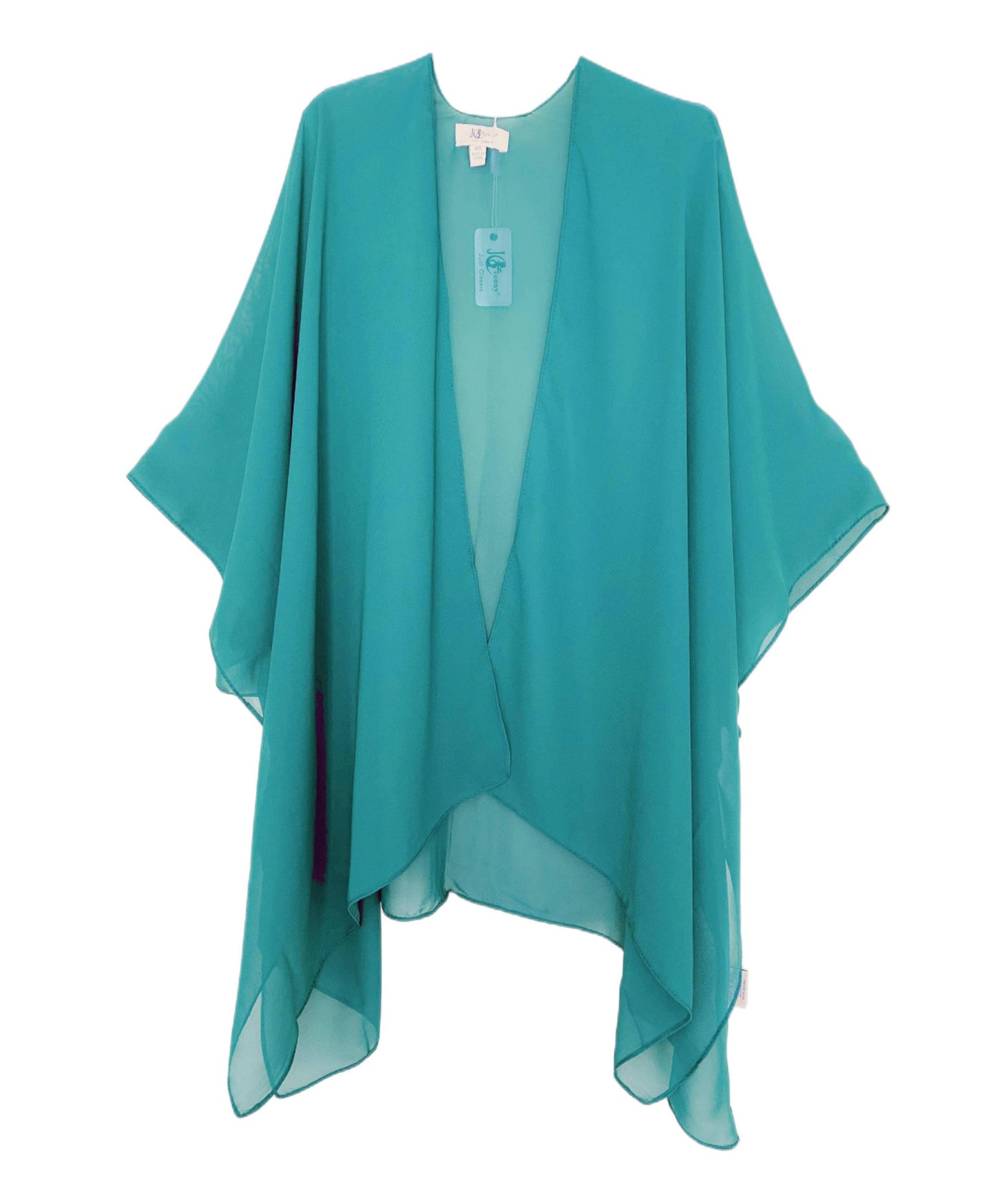 24 Colors--JC071034 Solid Color Lightweight Cover-Up/Kimono