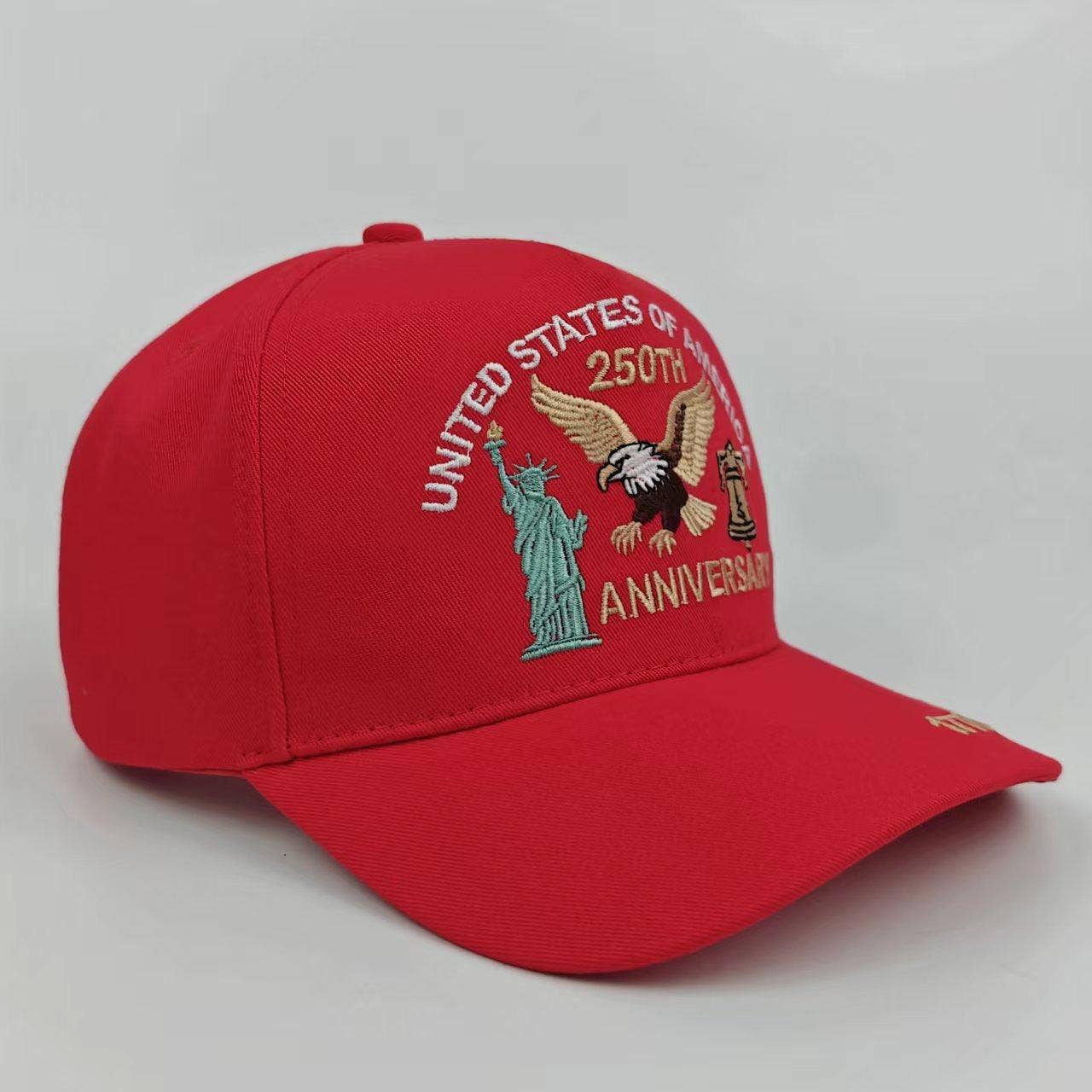 250th Anniversary Liberty Eagle Embroidered Baseball Cap