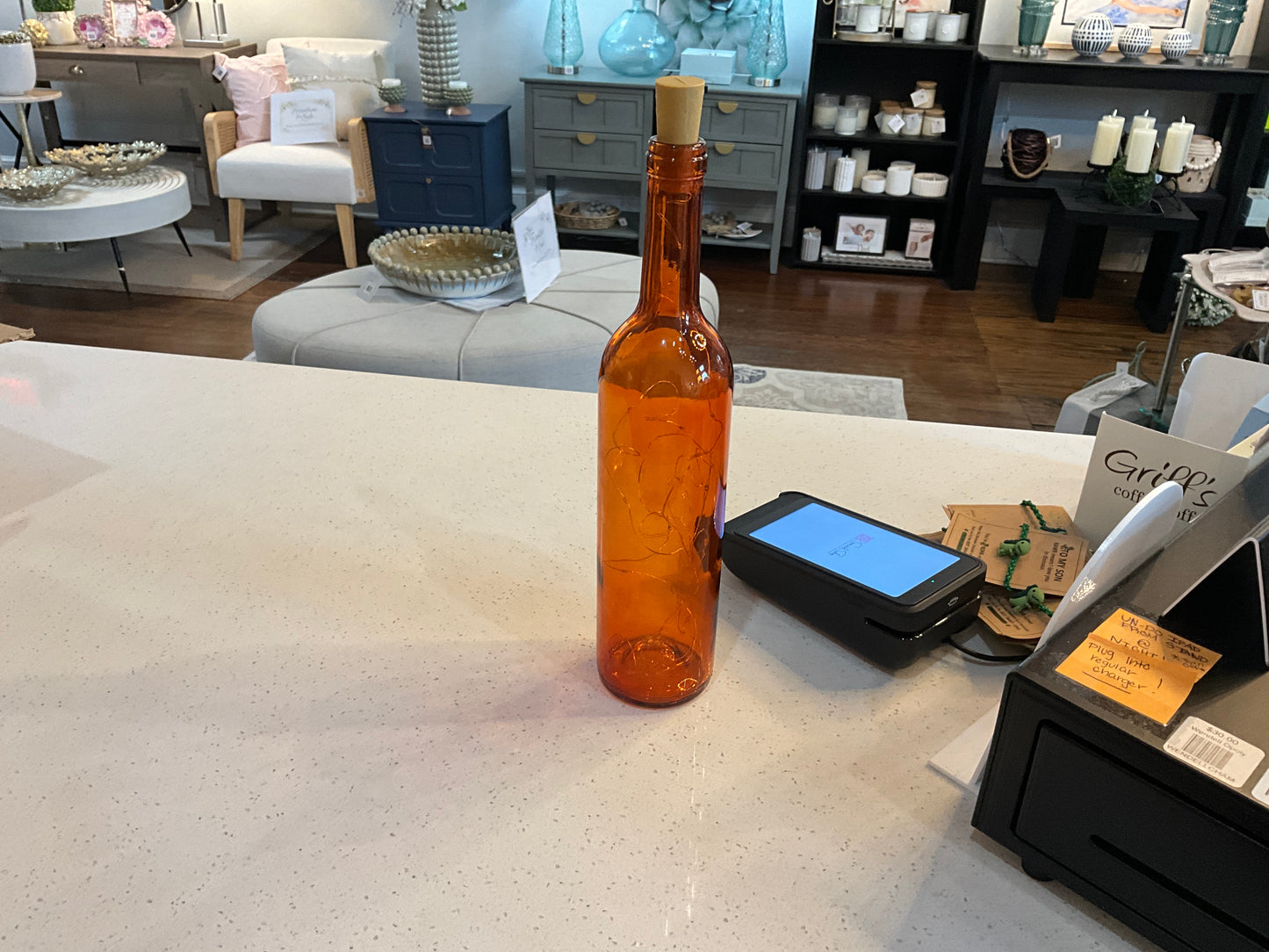 Light up bottle