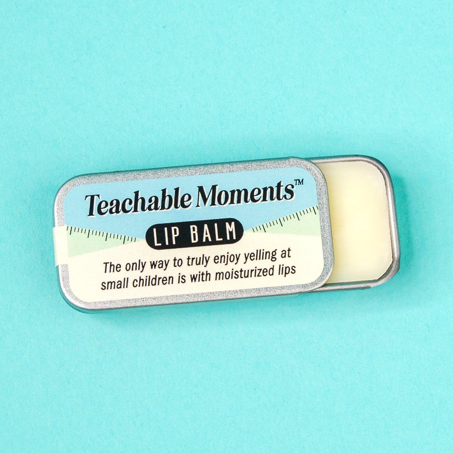 Teachable Moments Lip Balm | Funny Old School Tin