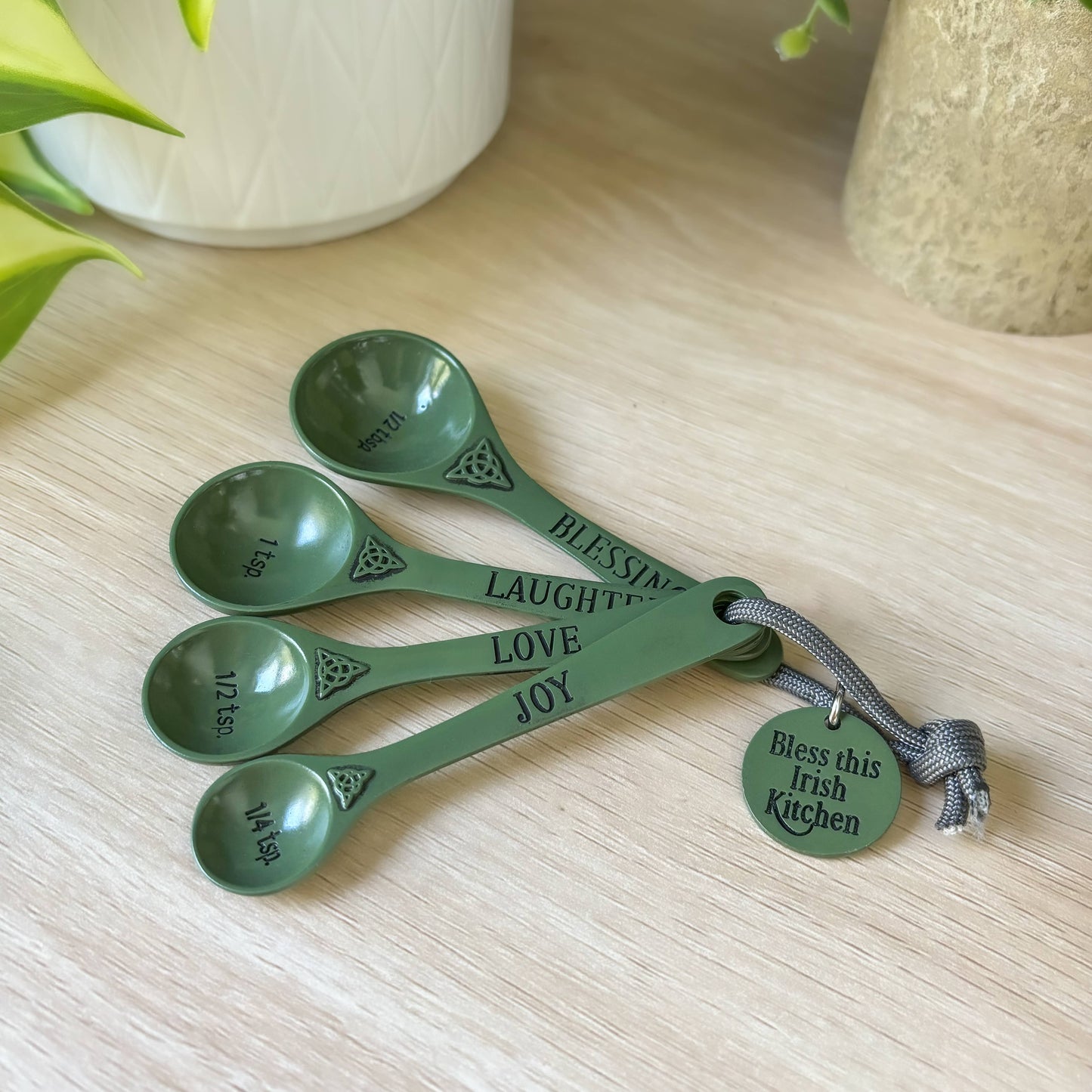 Irish Kitchen Prayer Measuring Spoons