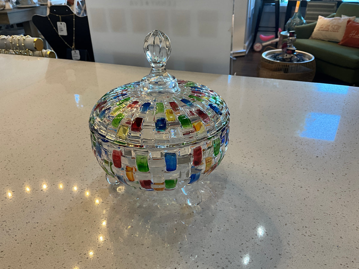 Glass Candy Dish