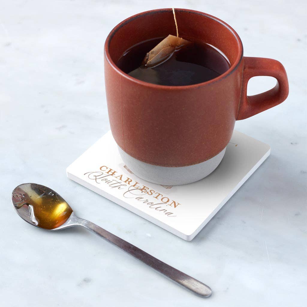 Coaster, Custom City State, Christmas Decor, Souvenir Gift