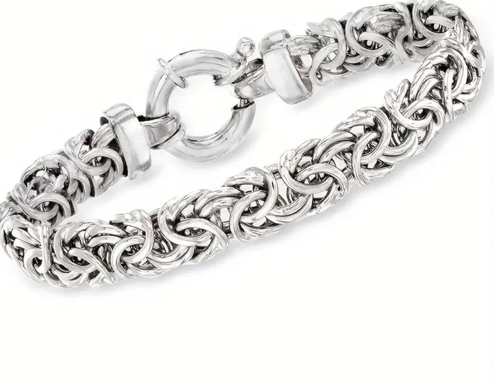 Sterling Silver Braided Bracelet