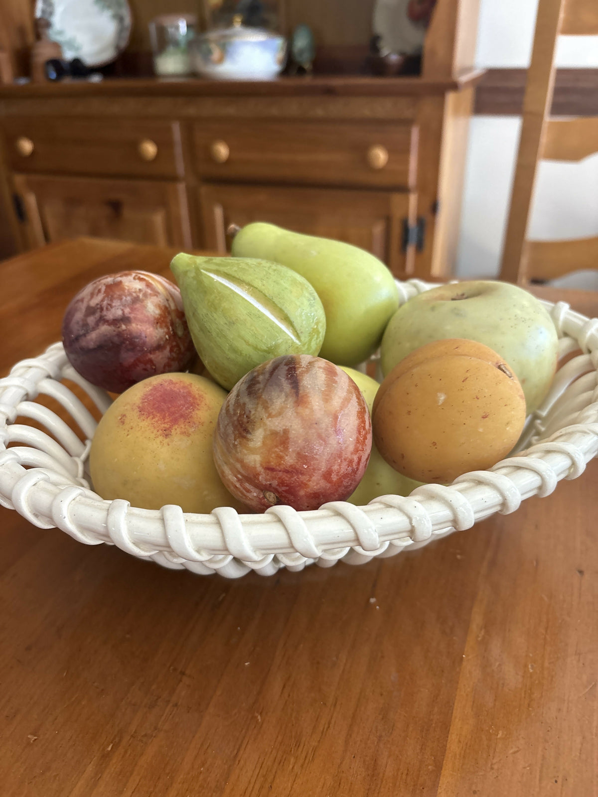 German stone fruit basket